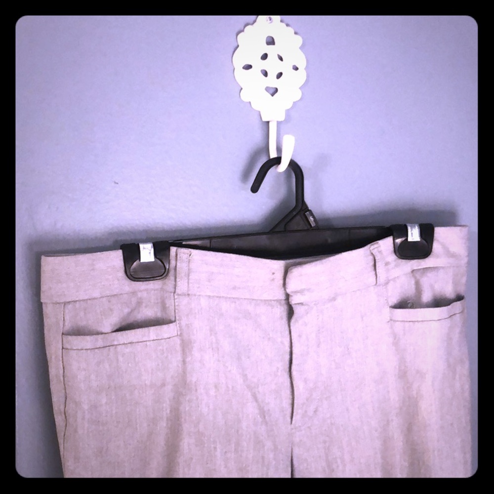 Grey slacks